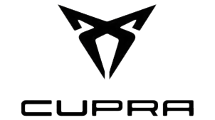 Cupra logotyp svart