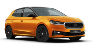 Skoda Fabia orange